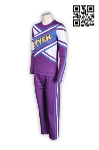 CH134 tailor made uniform cheer team group supplier company hk 